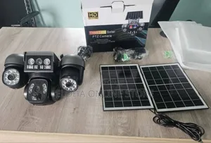 Solar-Powered Pan-Tilt-Zoom Security Cameras