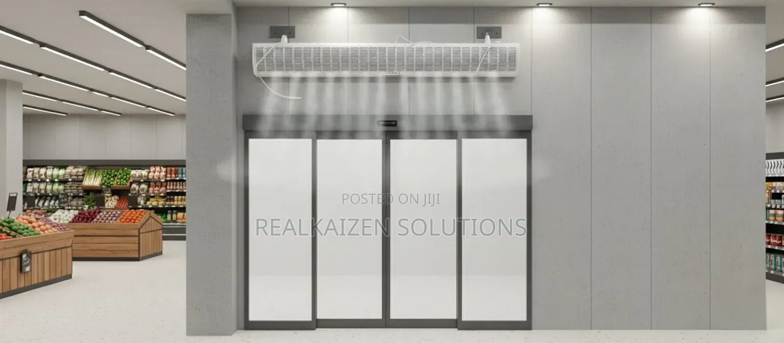 Iqra Commercial Heavy-Duty Air Curtain 150cm