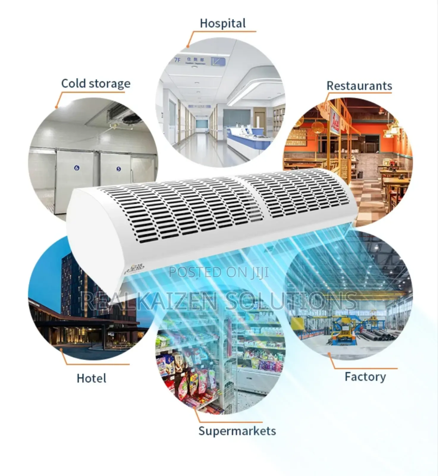 Iqra Commercial Heavy-Duty Air Curtain 150cm