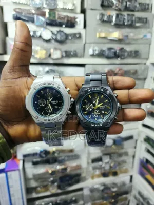 Silver G Shock Casio Watch