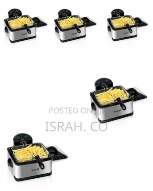 Saachi 6.0 Litres Singl Basket Deep Fryer Adjustable Thermostat-