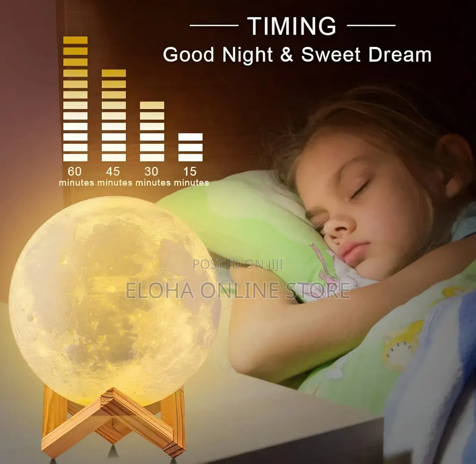 2in1 Moon Lamp And Humidifier