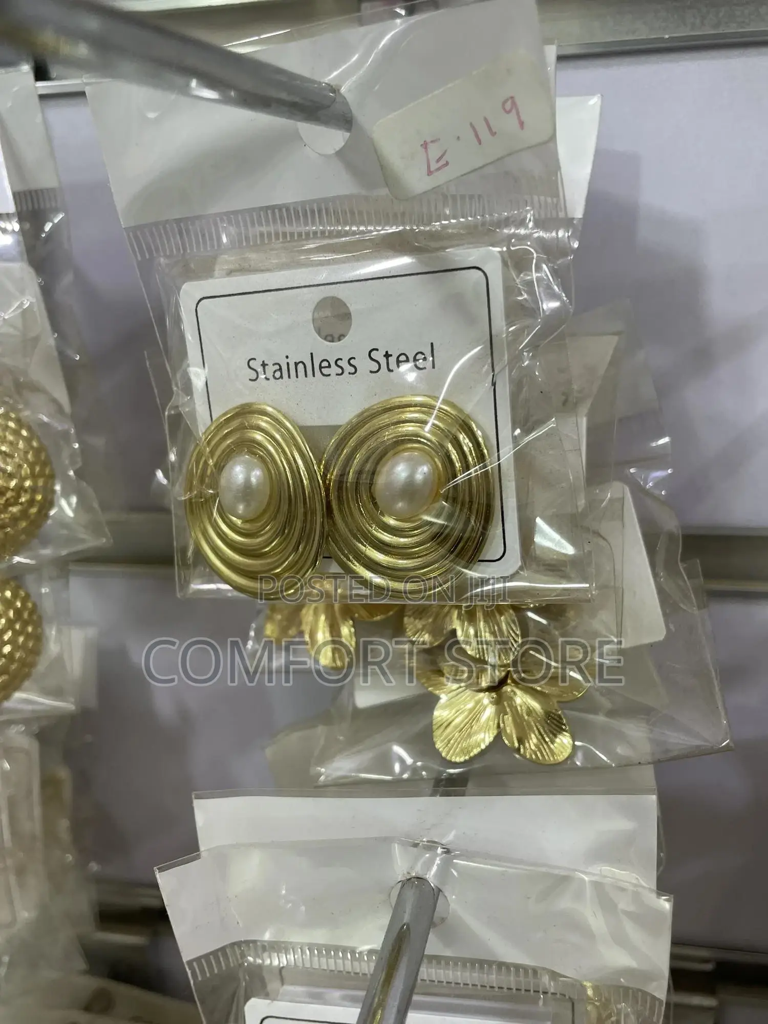Golden Earrings for Women