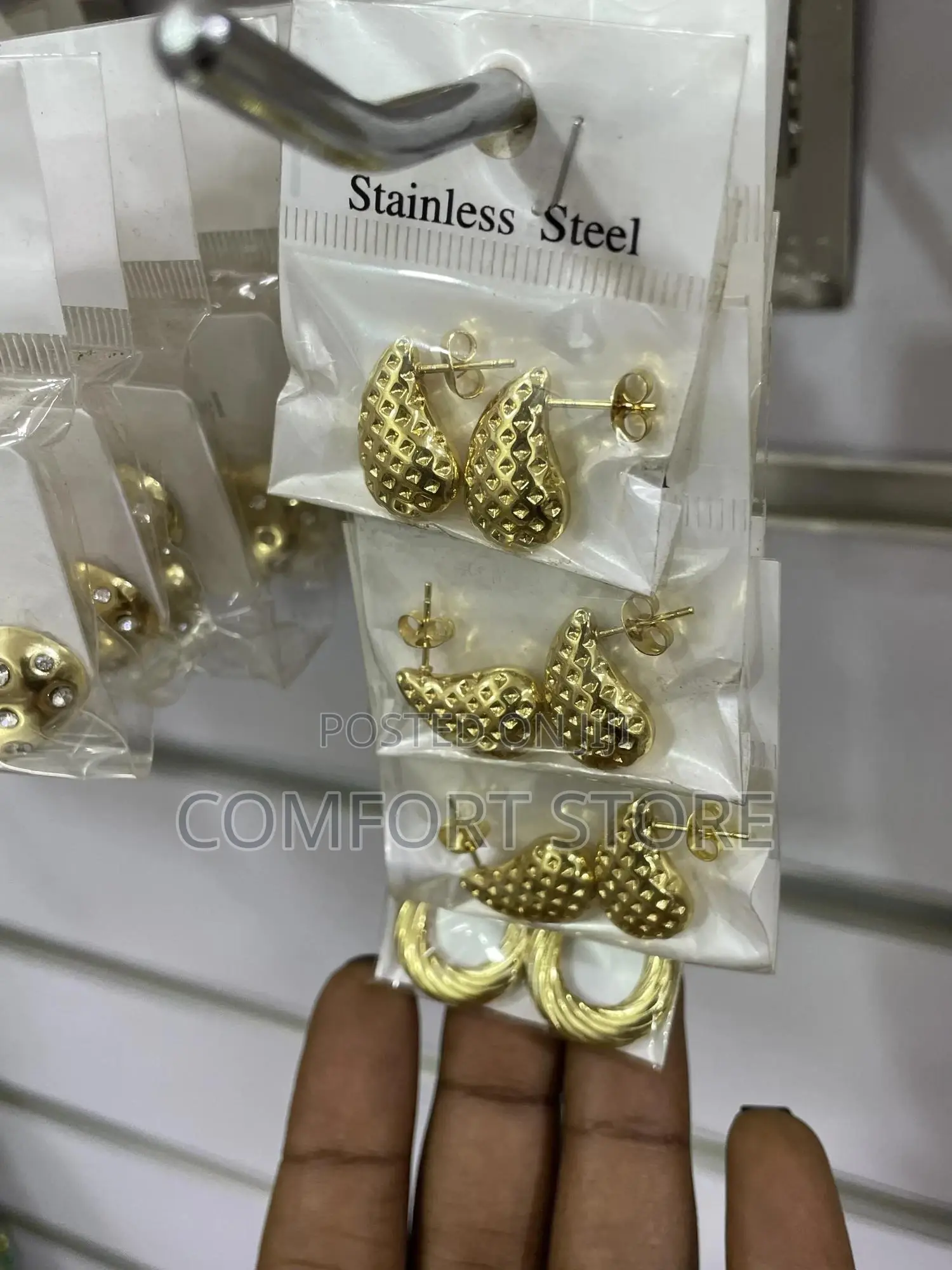 Golden Earrings for Women
