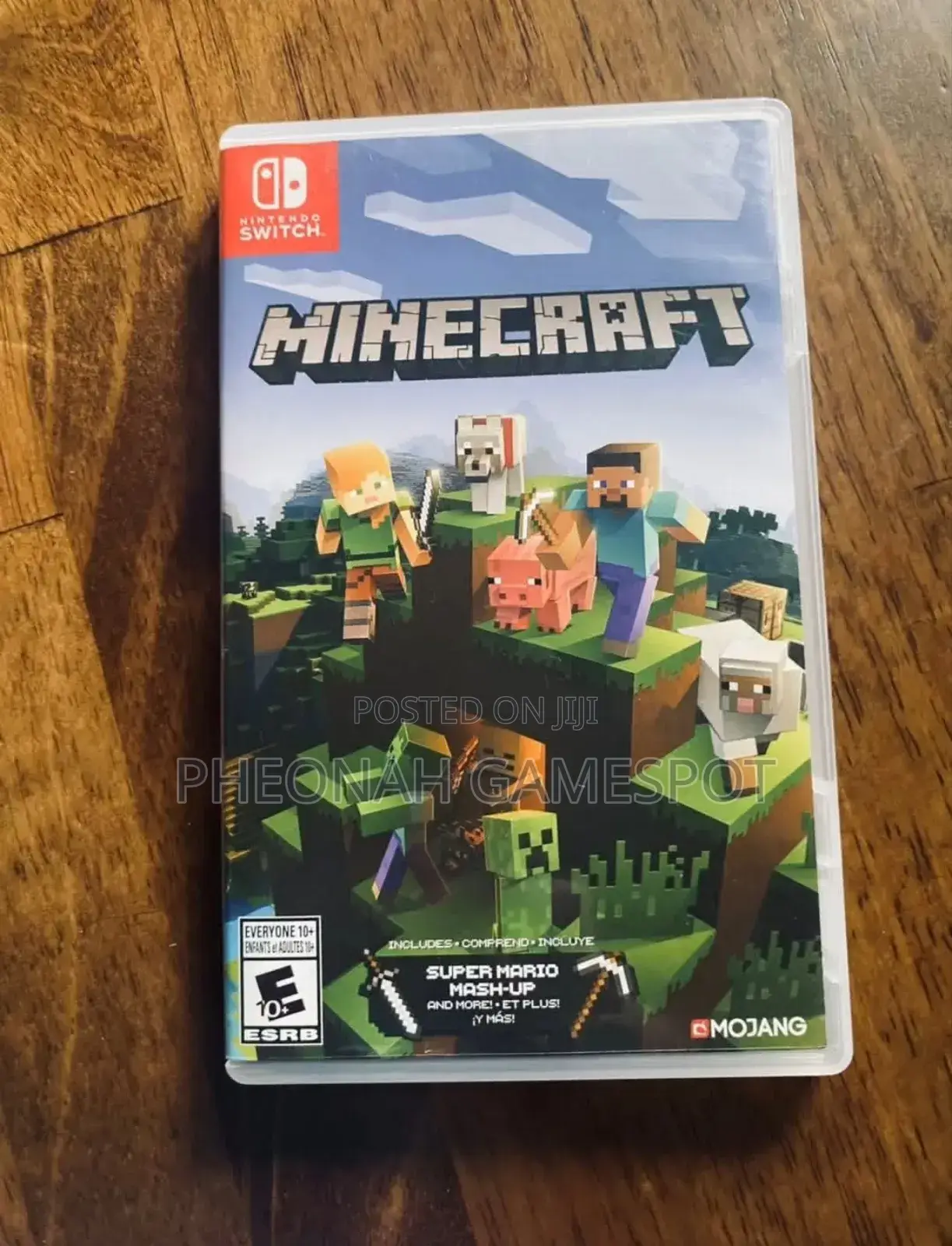 Minecraft Game for Nintendo Switch: Peace and Quiet for the Kids.