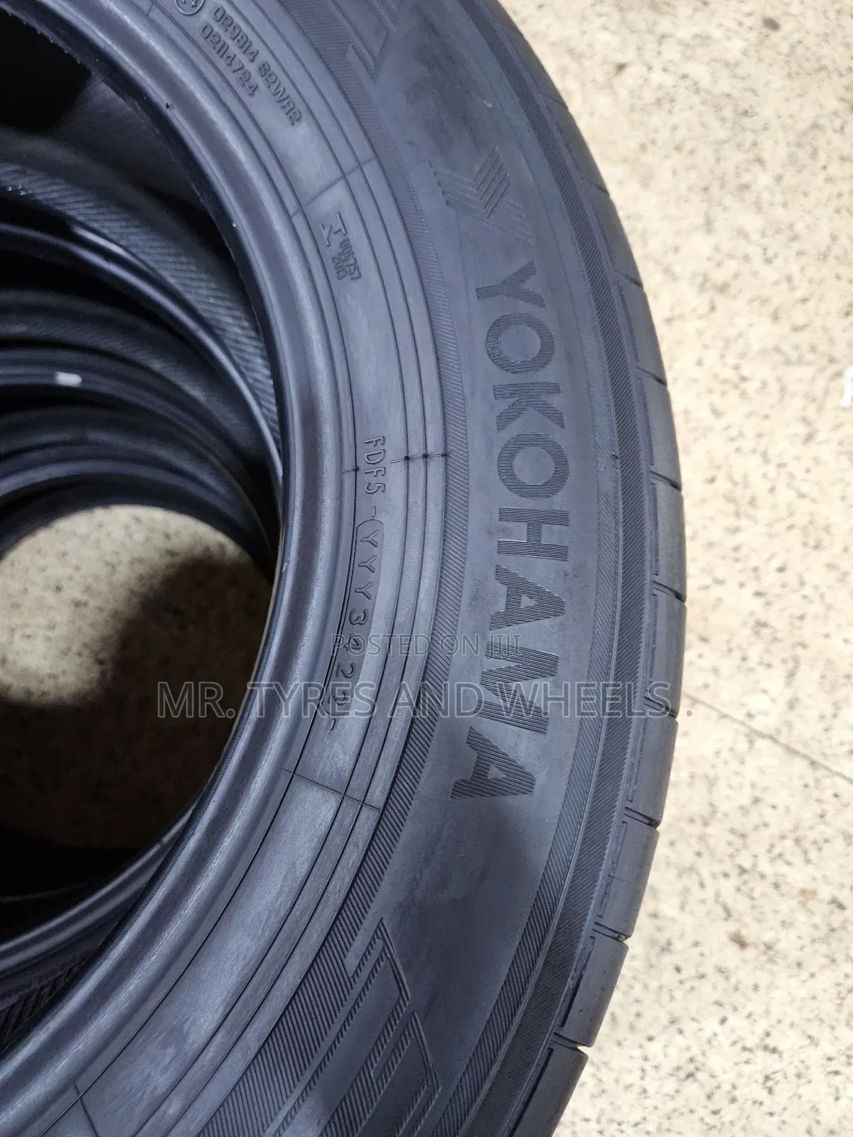 Its A Set Of 4 Tires 225 65 R17 Yokohama Brand Order We Deliver.