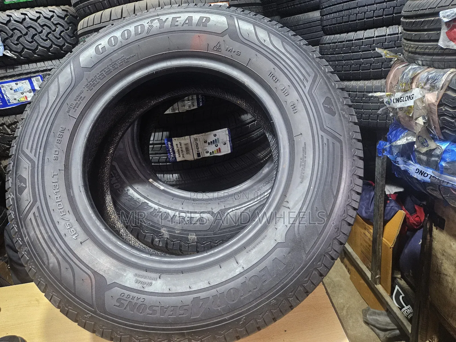 165 80 R13 Goodyear Brand They Are Available And They Are 4 Pieces.