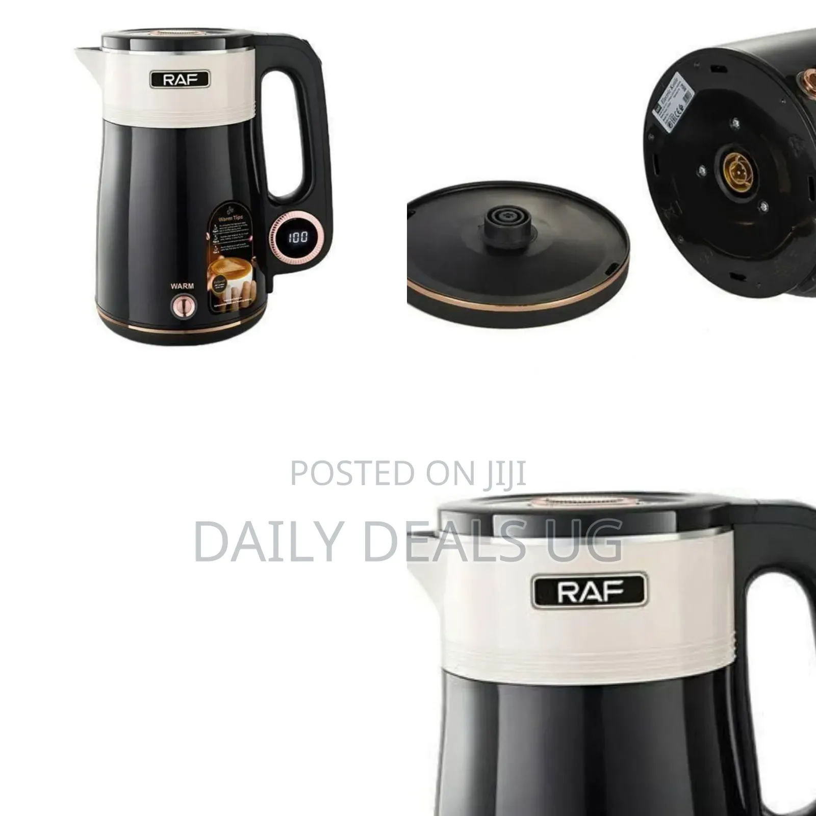 Raf Smart Electric Kettle With Digital Temperature Control