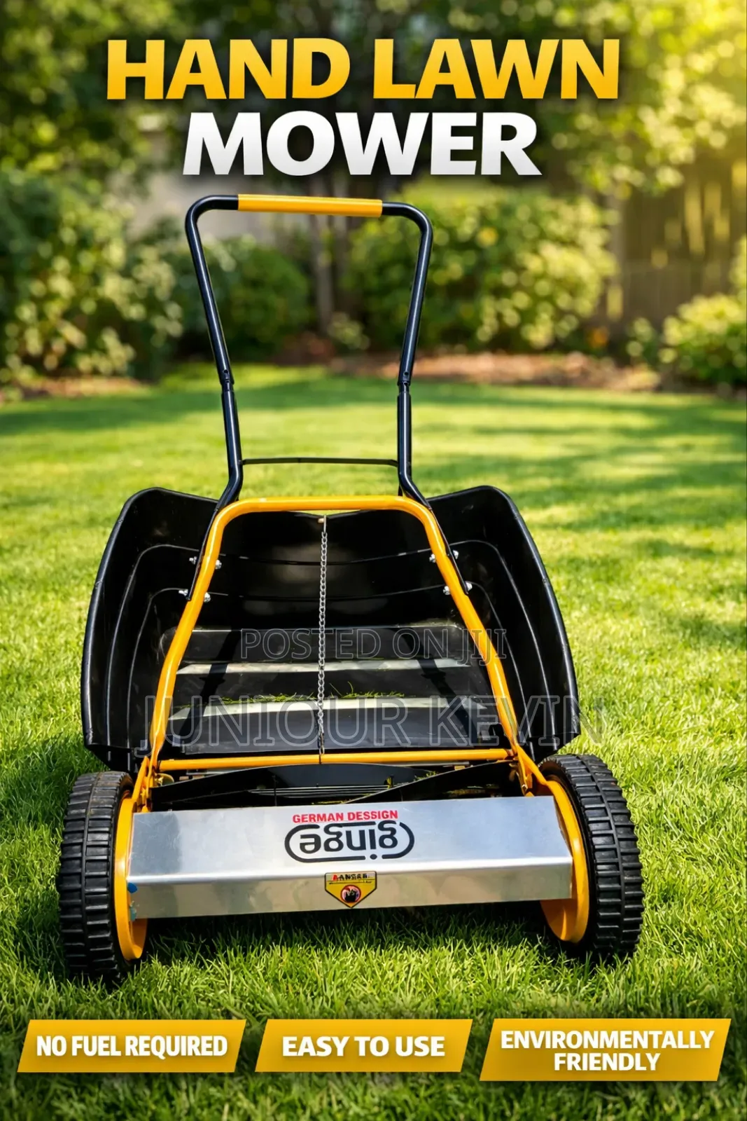 Hand Lawn Mover
