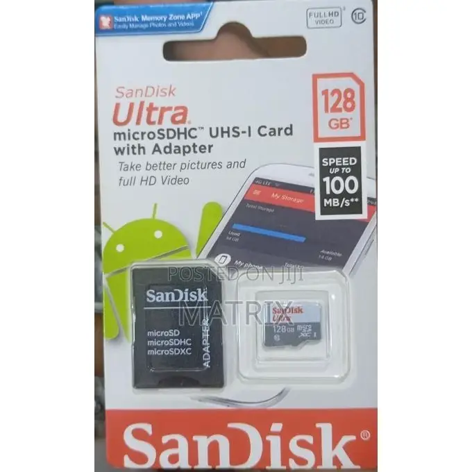 Sandisk Micro Sd Card 128gb Memory Ultra Extreme Pro Class 10