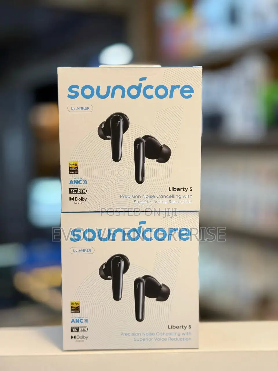 Soundcore Liberty 5 by Anker, Noise-Cancelling Wireless Earbuds