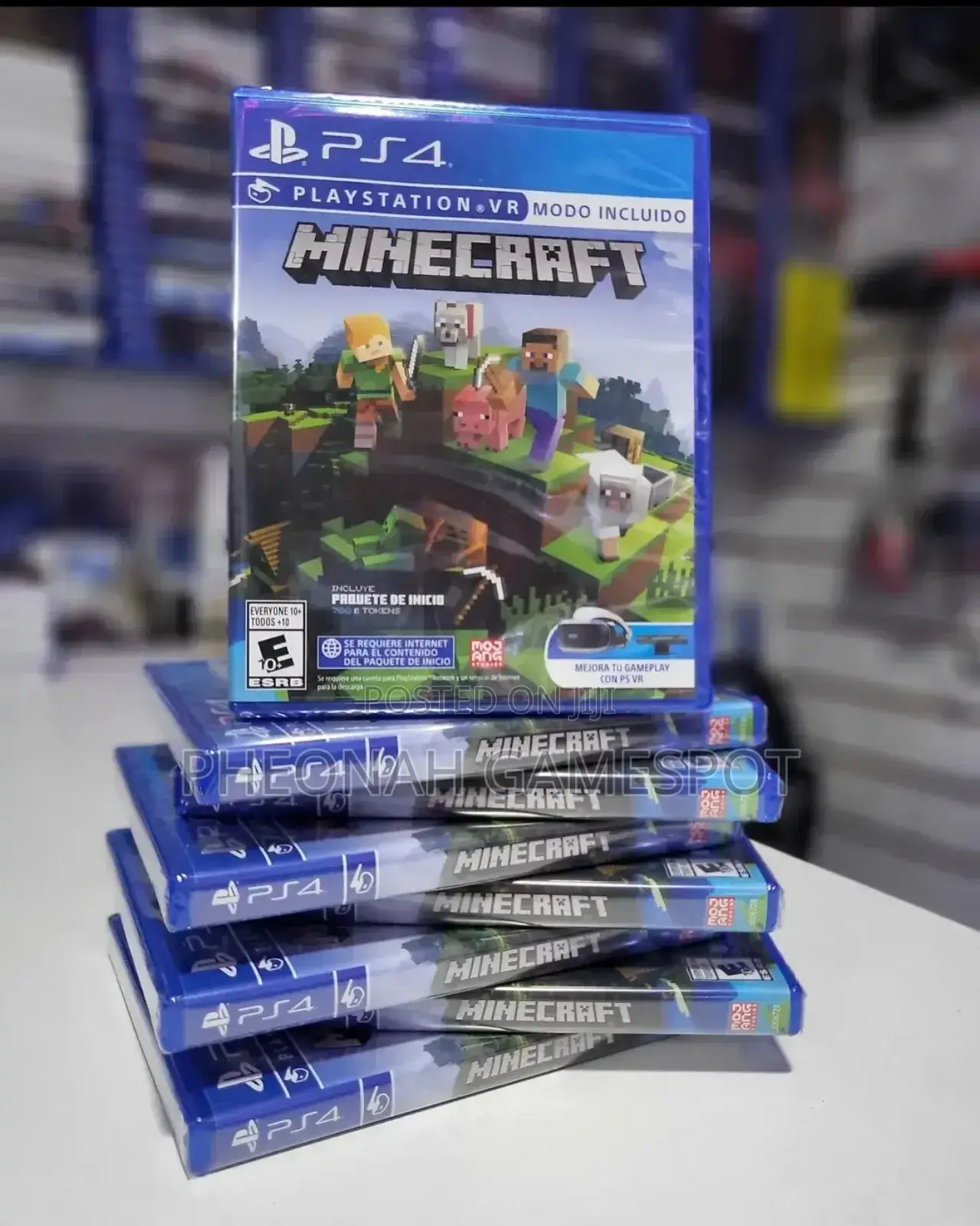 Minecraft Game for Ps4: Grows Kids Brains While They Play.