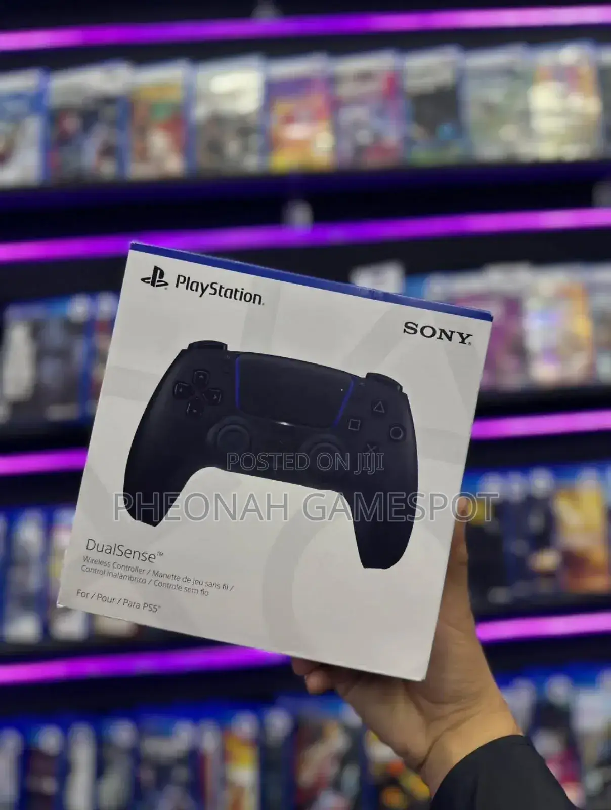 Brand New Playstation 5 Dualsense Wireless Controllers Midnight Black