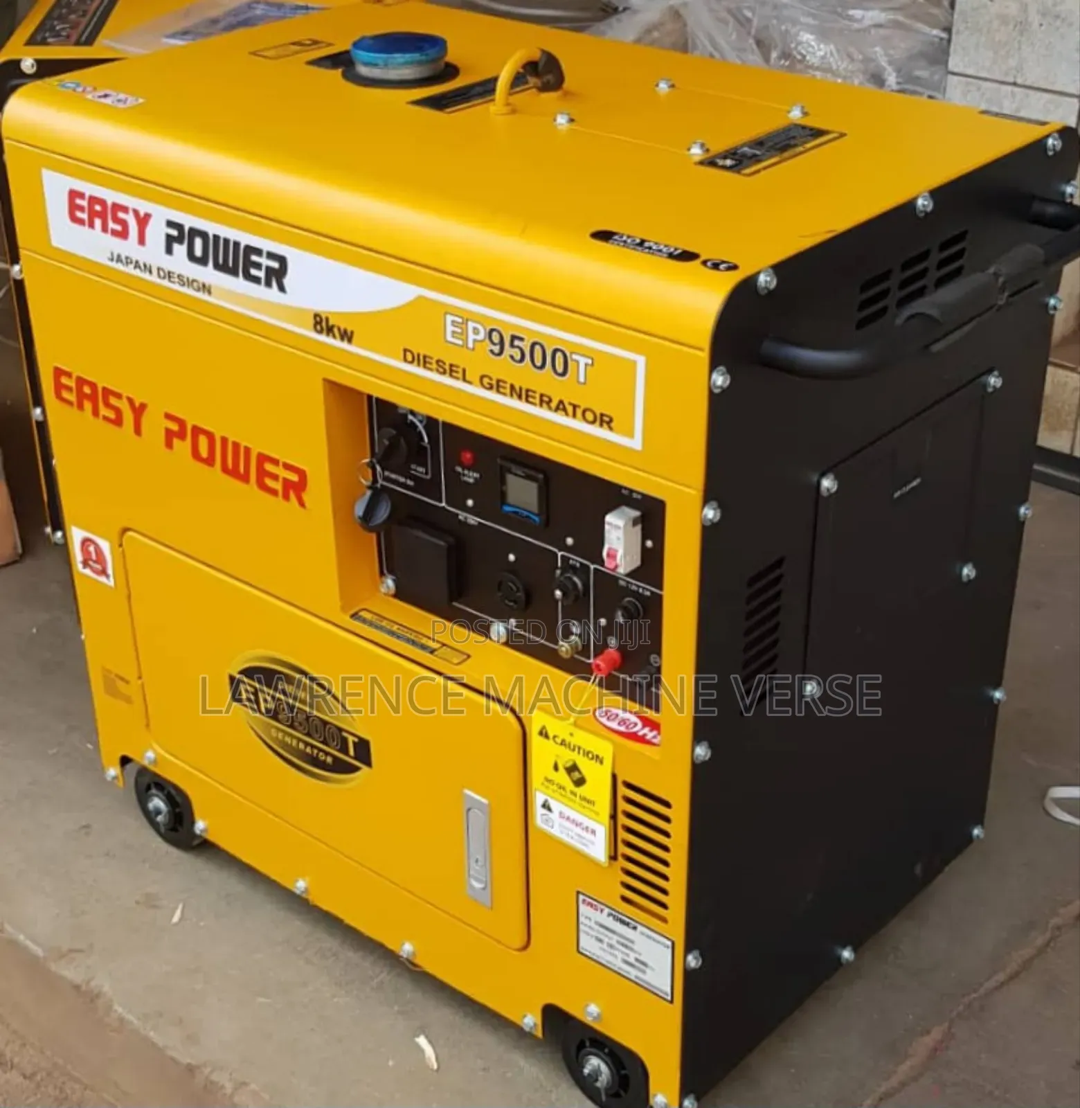 Diesel Silent Generator 8kw Ep9500t
