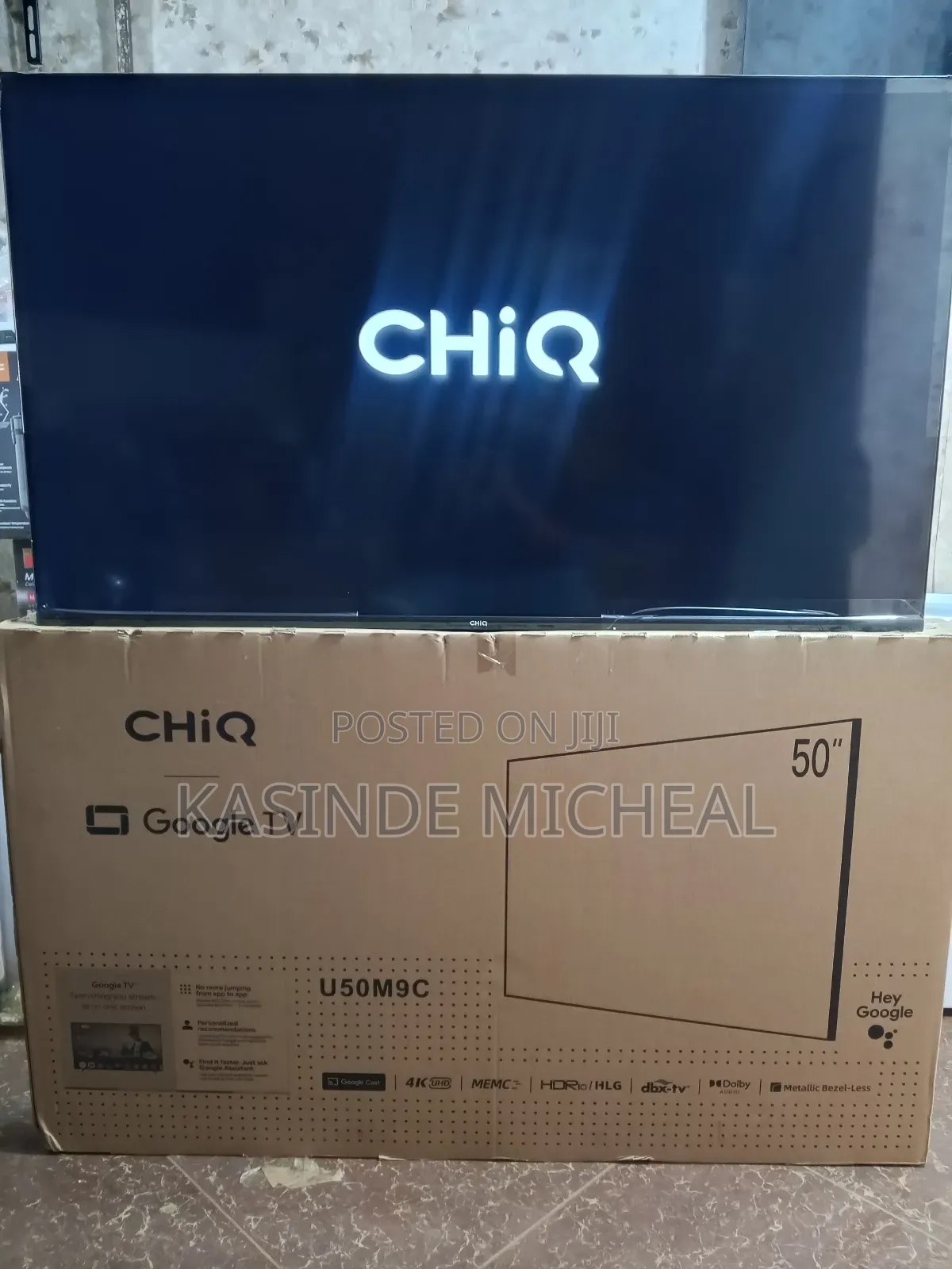 Brand New 50inches Chiq Google Tv