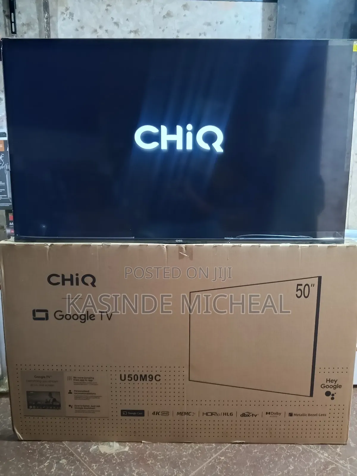 Brand New 50inches Chiq Google Tv