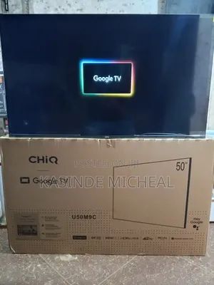 Brand New 50inches Chiq Google Tv