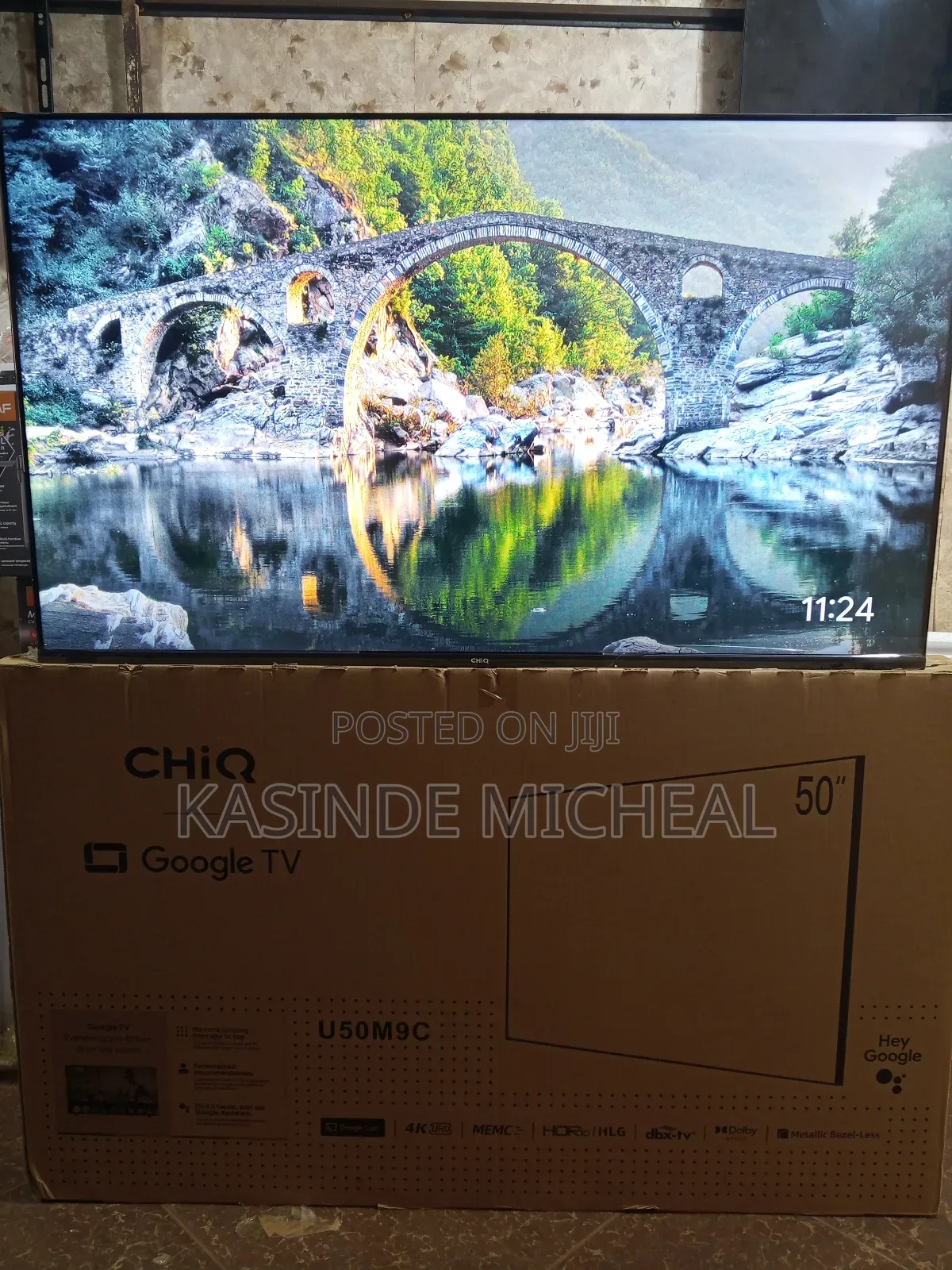 Brand New 50inches Chiq Google Tv