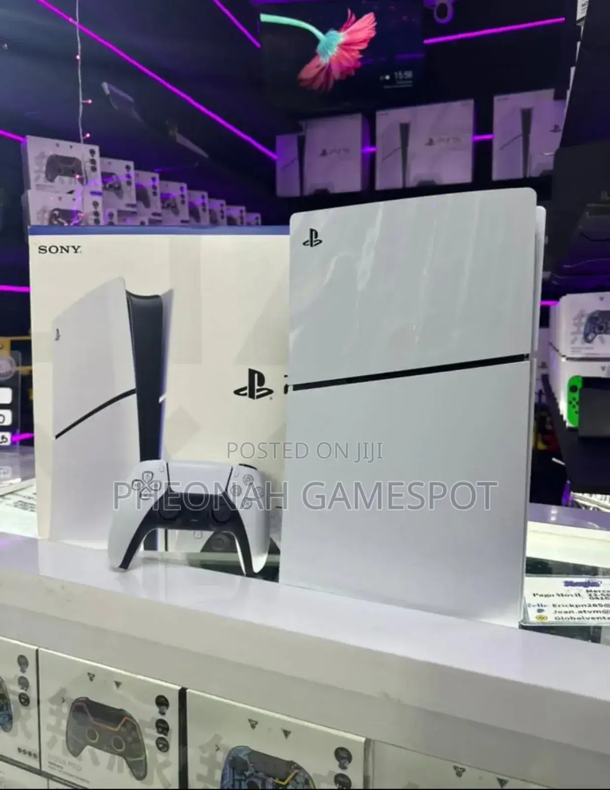 Playstation 5 Slim Disc: Brand New, 2 Pads Games. Best Deal on Jijj