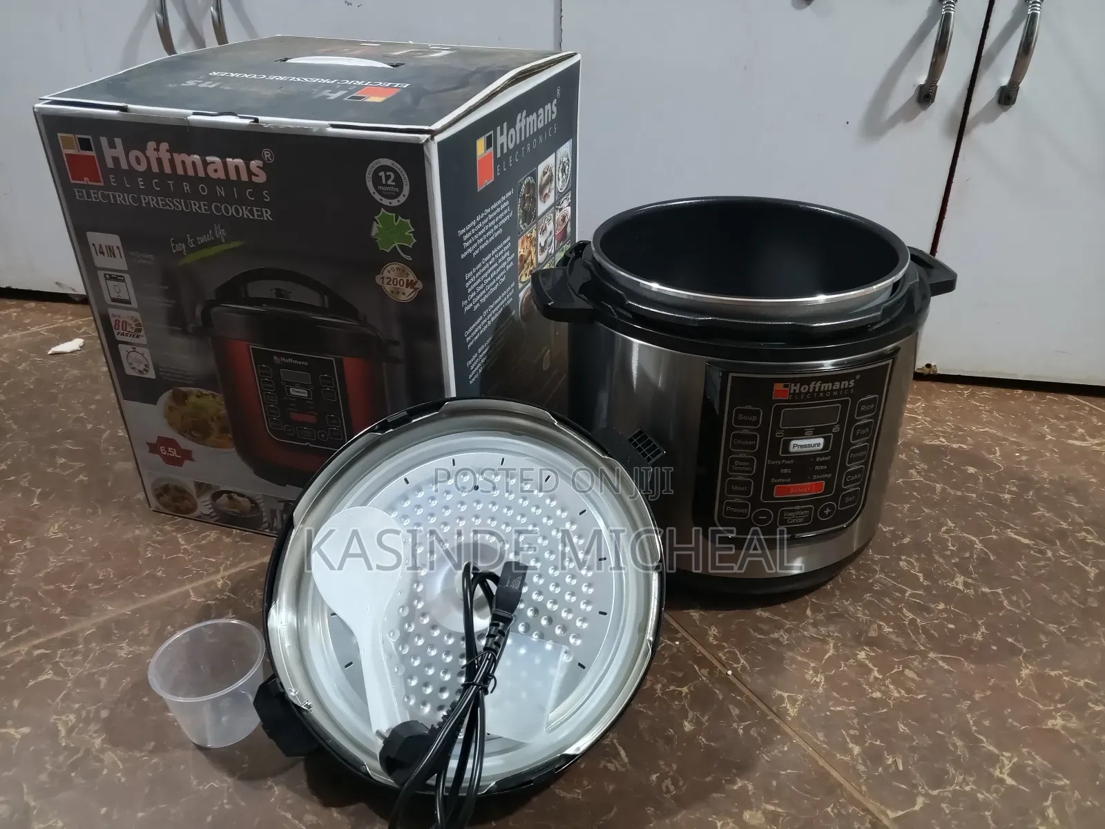 Hoffman's Pressure Cooker 6.5litres