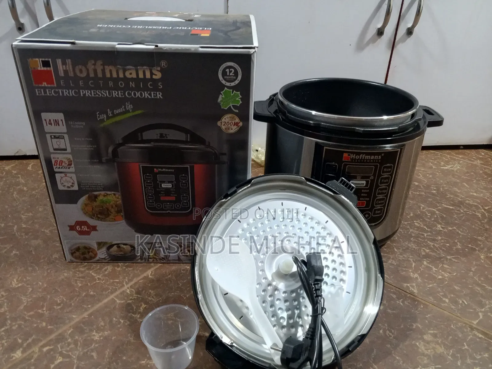 Hoffman's Pressure Cooker 6.5litres