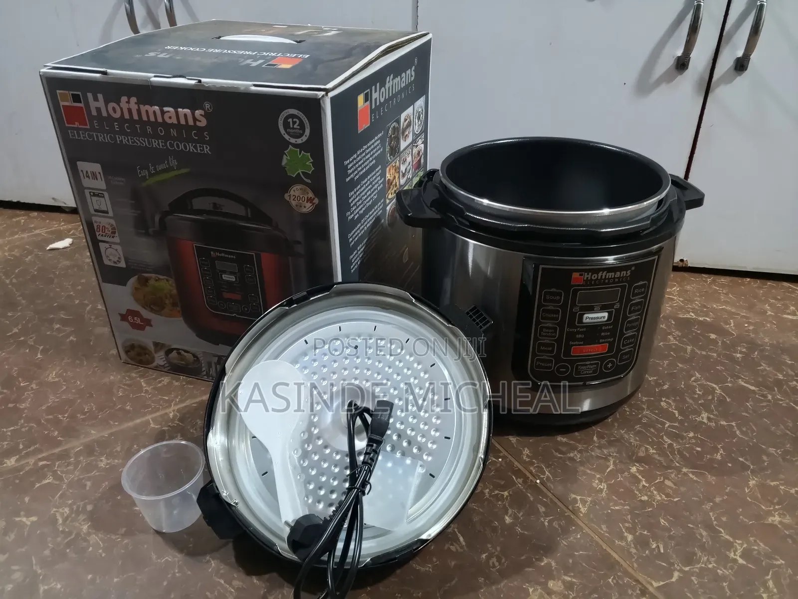 Hoffman's Pressure Cooker 6.5litres