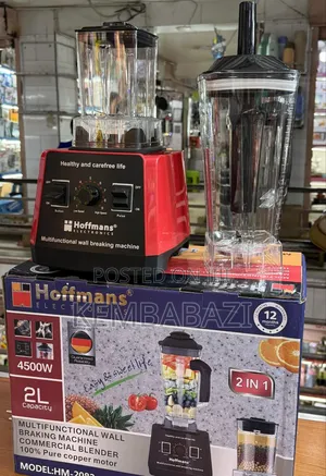 2litres Hoffmans 2-in-1 Multifunctional Commercial Blender
