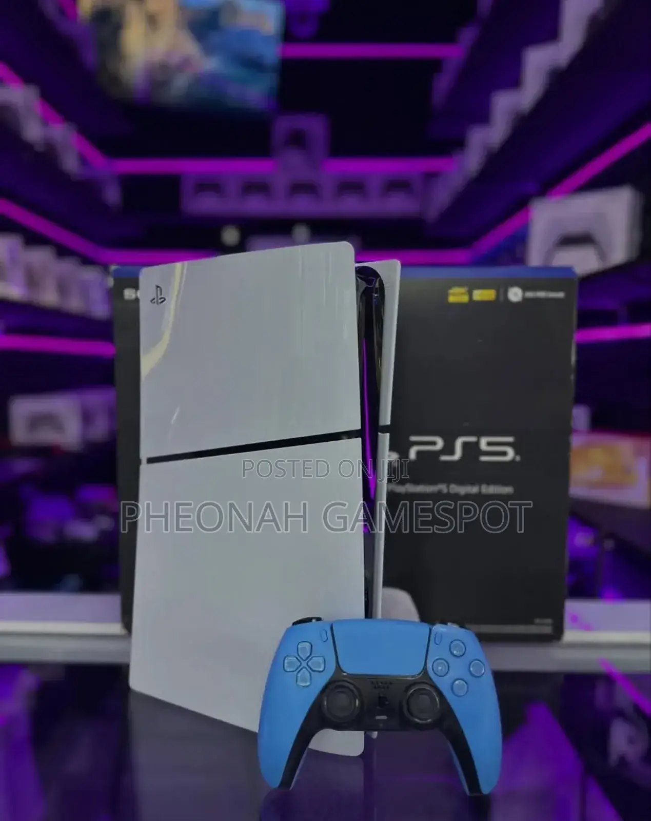 Ps5 Professional Home Setup With 2 Pads And 4 Games Ready To Play