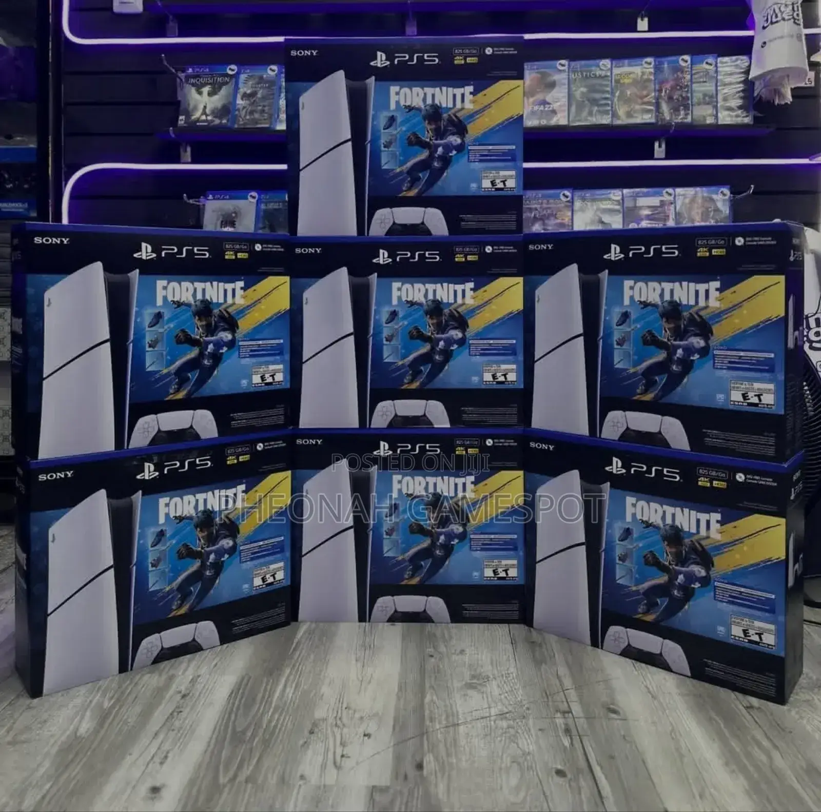Ps5 High Performance System With 2 Pads And 2 Games Ready To Enjoy