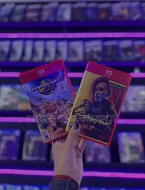 Mario Kart World and Cyberpunk 2077 Games for Nintendo Switch