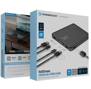 Powerology Voltstream 20000mah Power Bank.