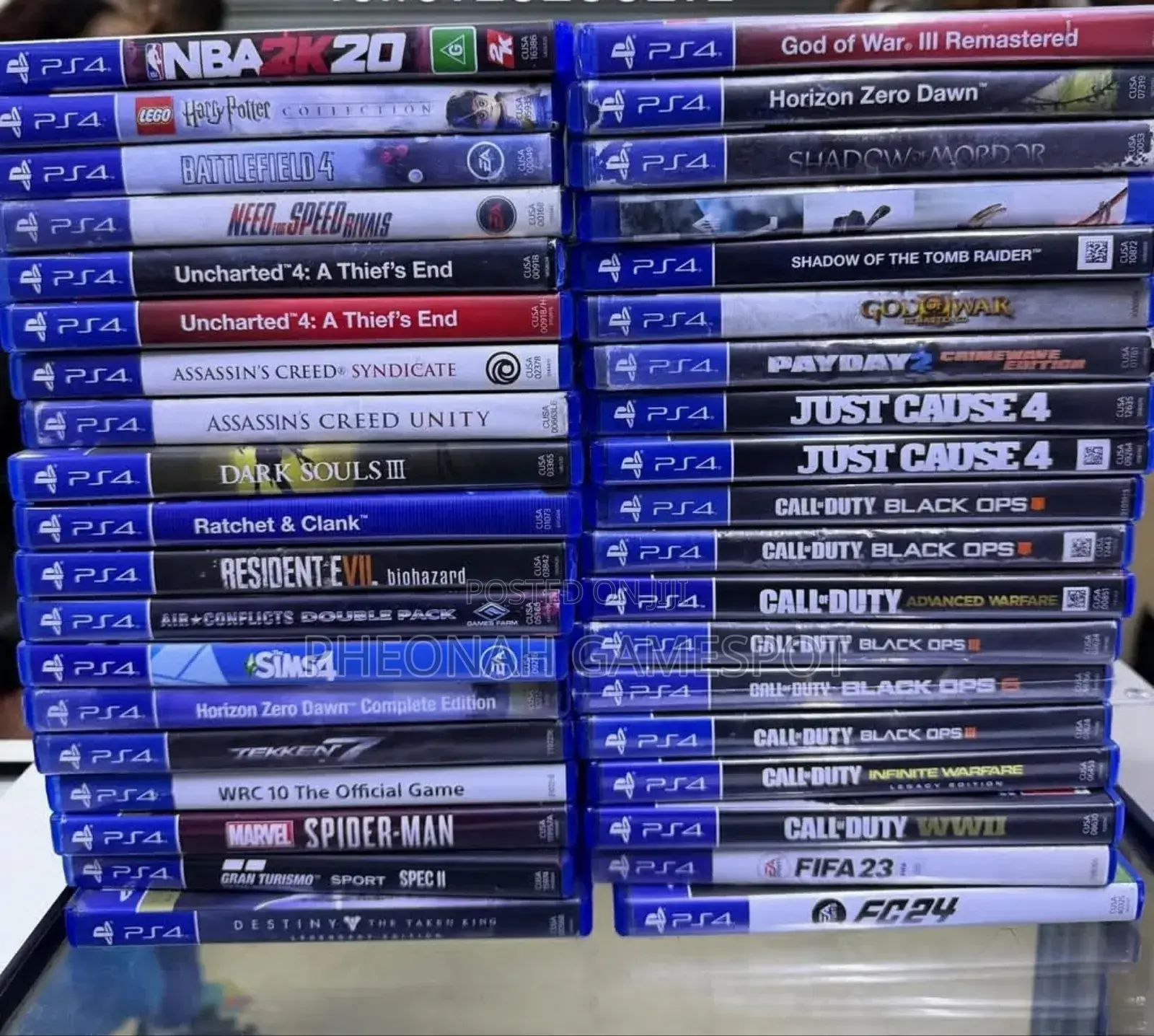 ​I Have Enough Ps4 Games to Carpet the Whole of Namboole Stadium.