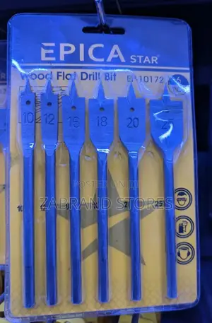 6 PCS Wood Flat Drill Bit