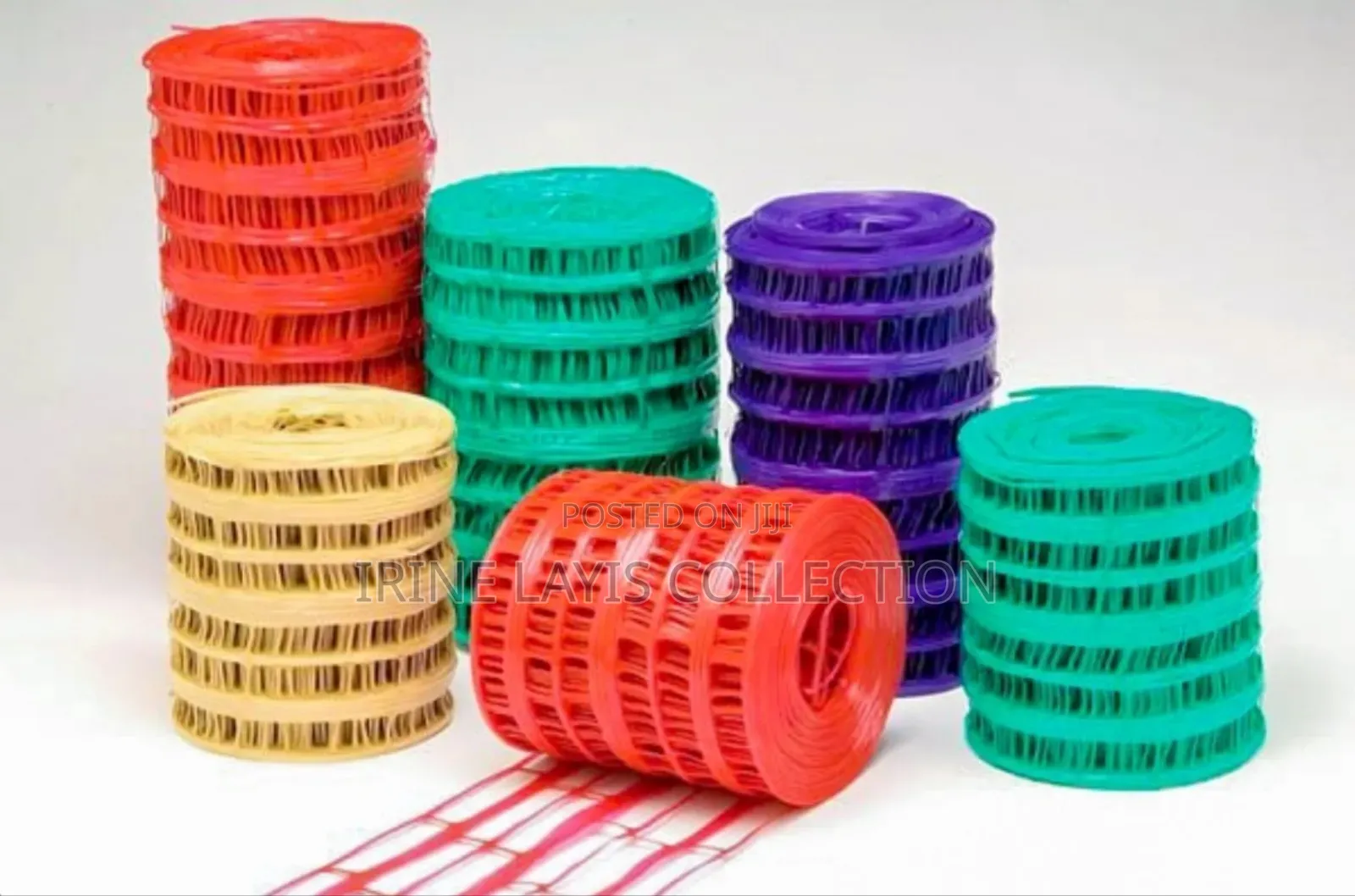 Warning Mesh For Buried Underground Electricity Cables And Pipes.