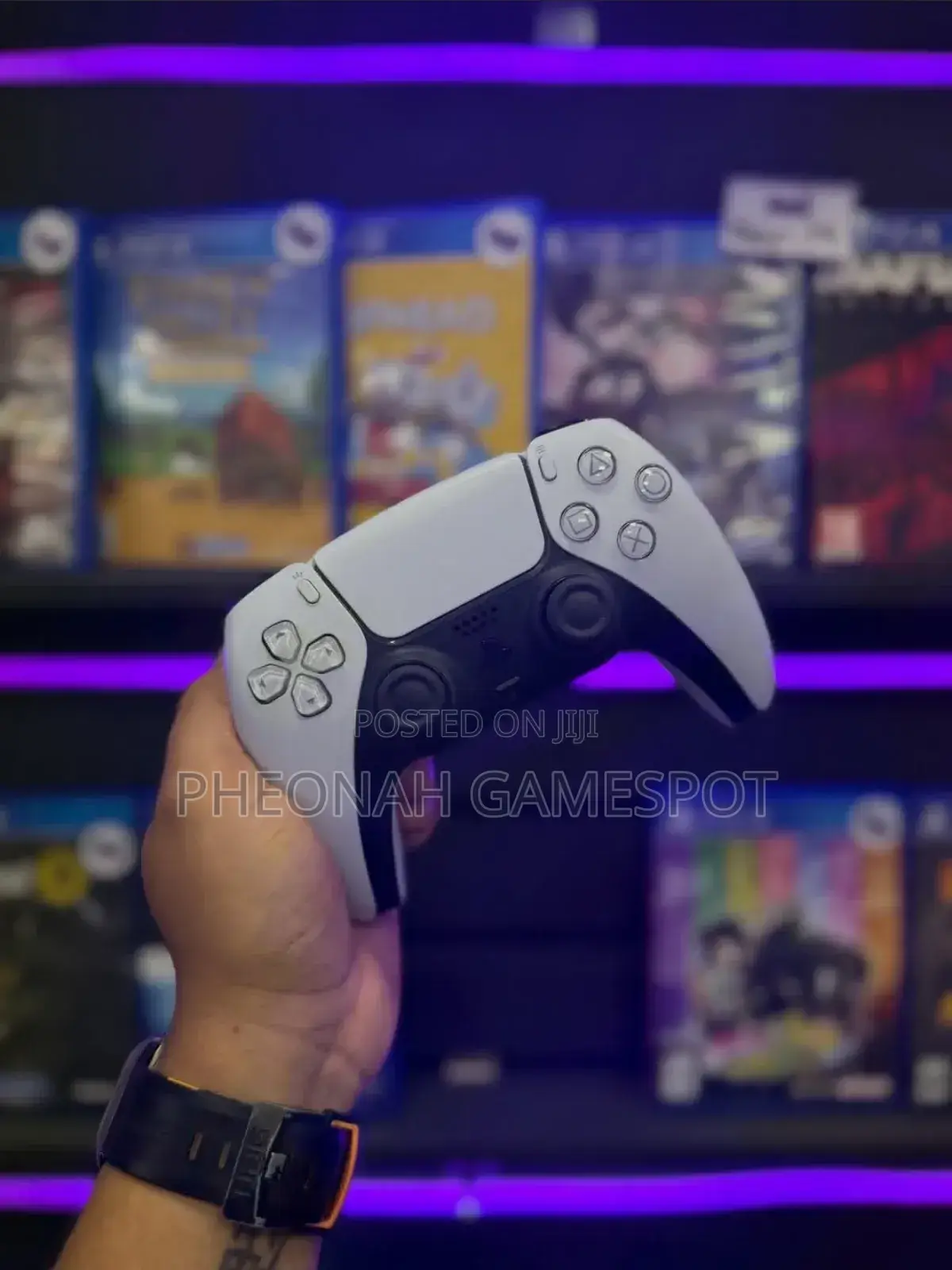 Original Strong Playstation 5 Dualsense Wireless Controllers. White