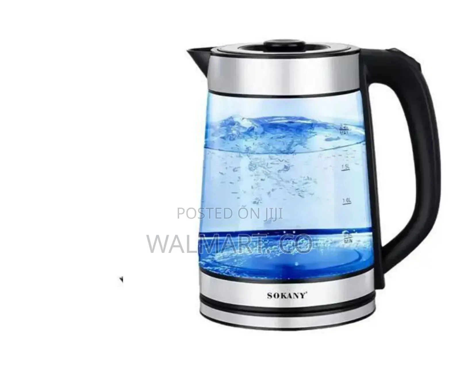 Cordless Glass Kettle Multicolor