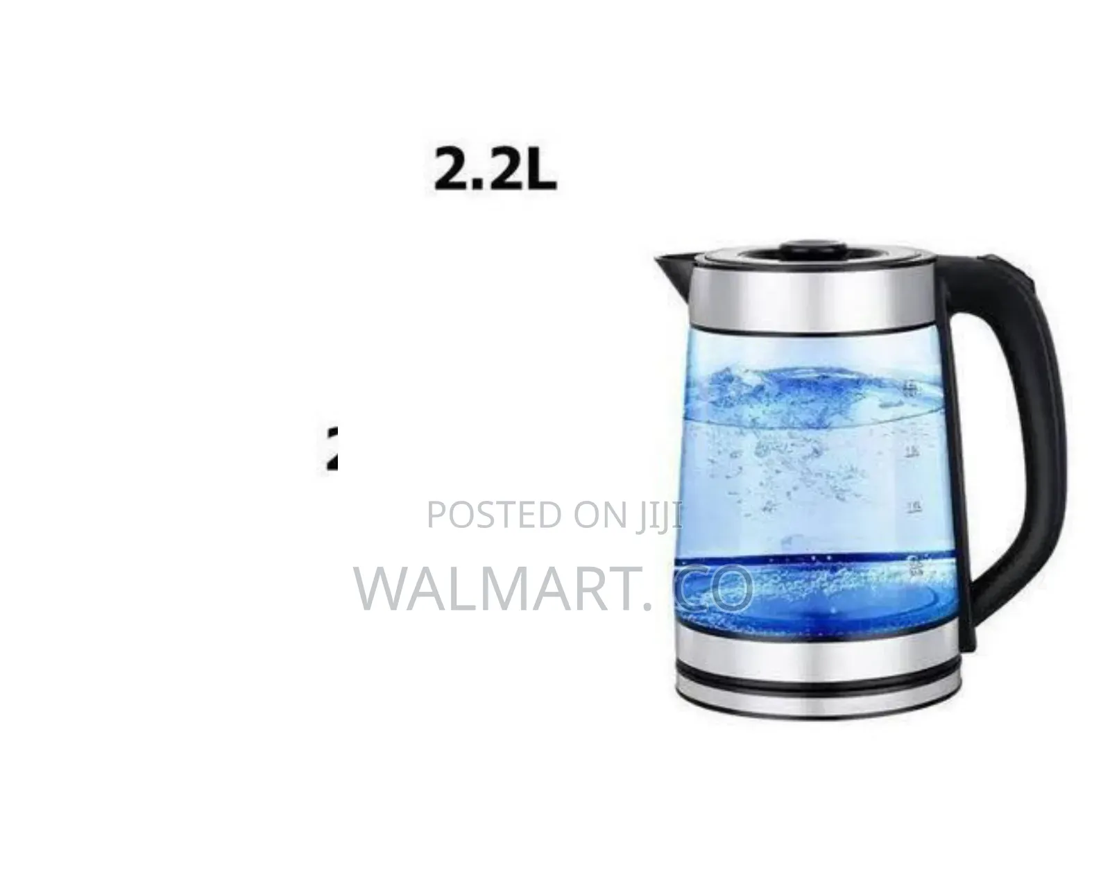 Cordless Glass Kettle Multicolor