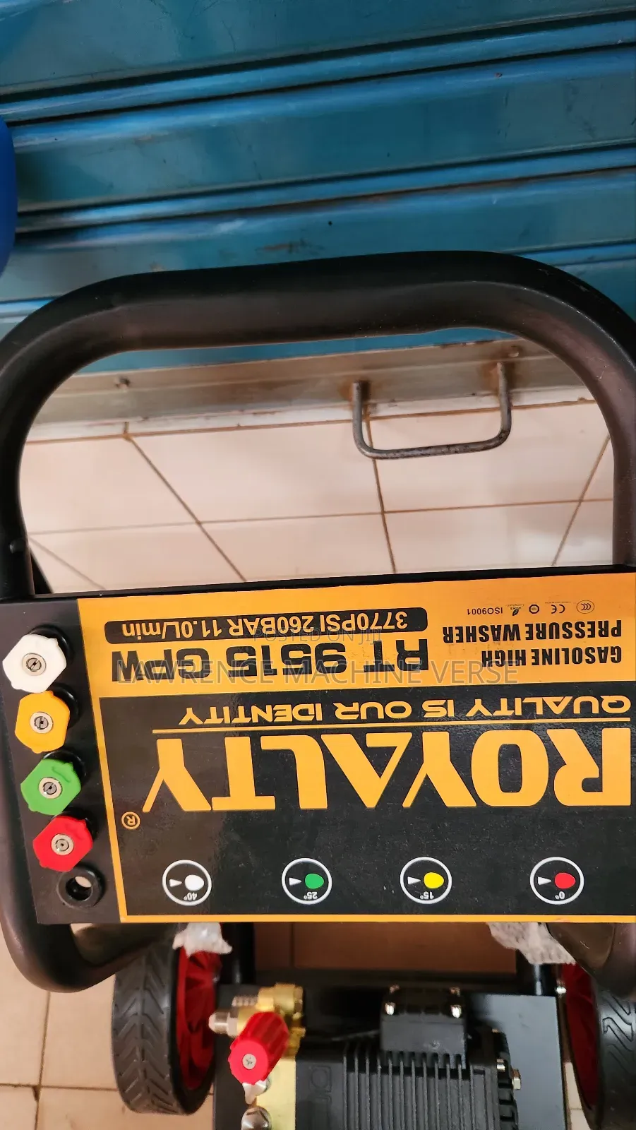 Gasoline Jet Washer With 3770psi