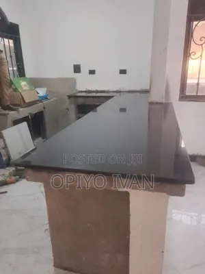 Z_black Kitchen Countertop Finishing
