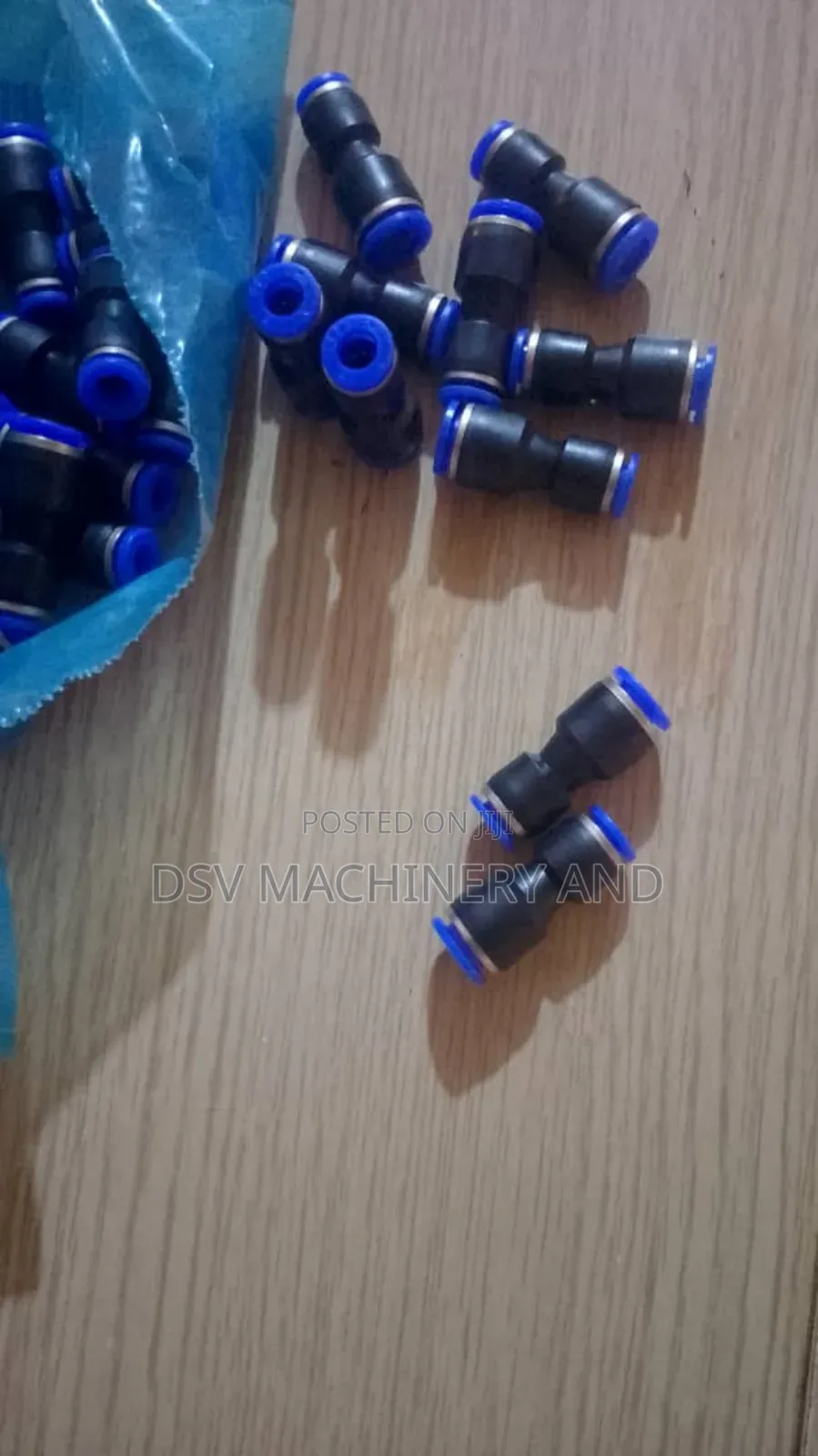 8 by 6 Mm Pneumatic Pipes Reducer Connectors