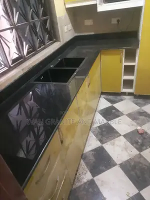 Pure Black Granite _Timeless Kitchen Finish