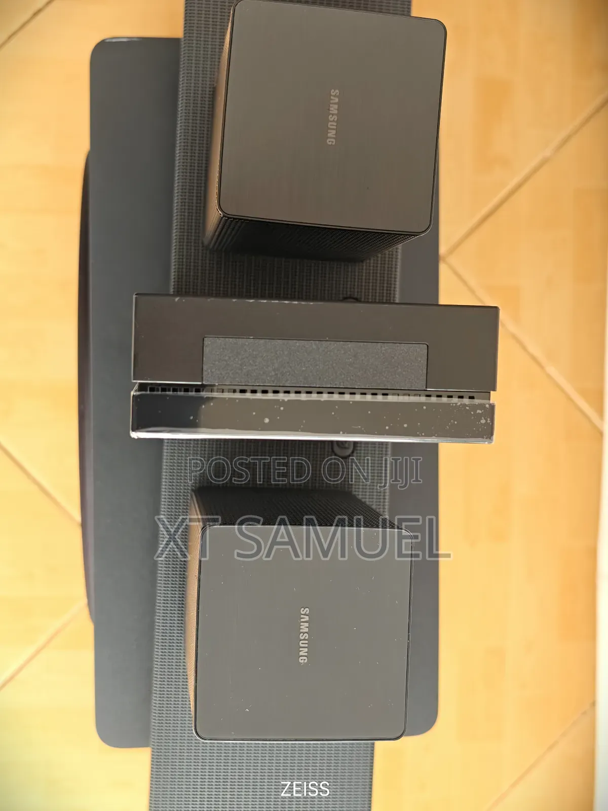 Samsung Hw-Q910d, 9.1.2 Ch Dolby Atmos Soundbar With 120hz Passthru