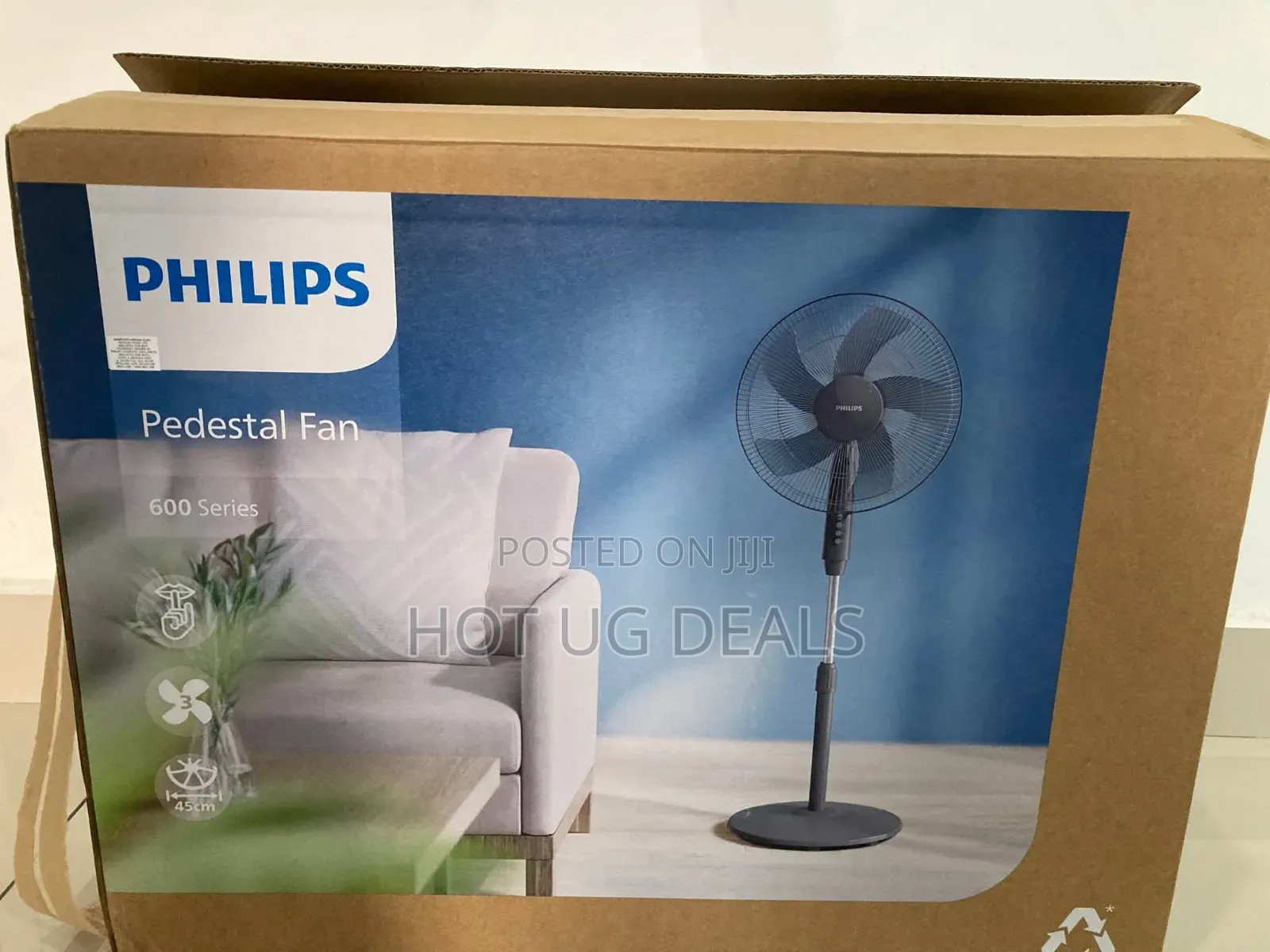 Philipss / Phillips Pedestal Stand Fan – 600 Series - Multicolor