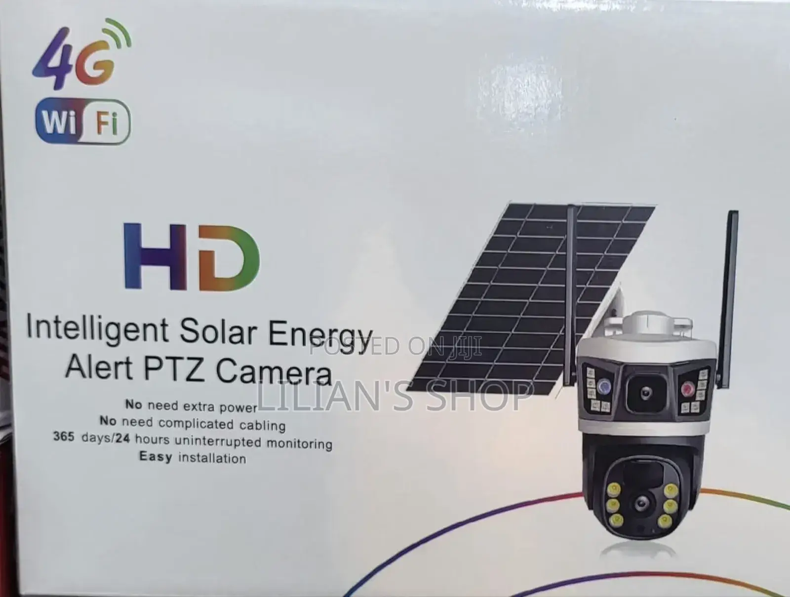 4g Wi-Fi Hd Intelligent Solar Alert PTZ Camera