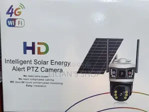 4g Wi-Fi Hd Intelligent Solar Alert PTZ Camera
