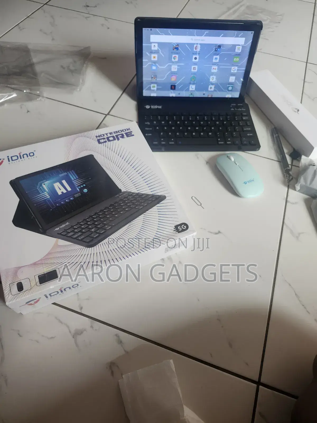 New Idino Notebook Core 512 GB Silver