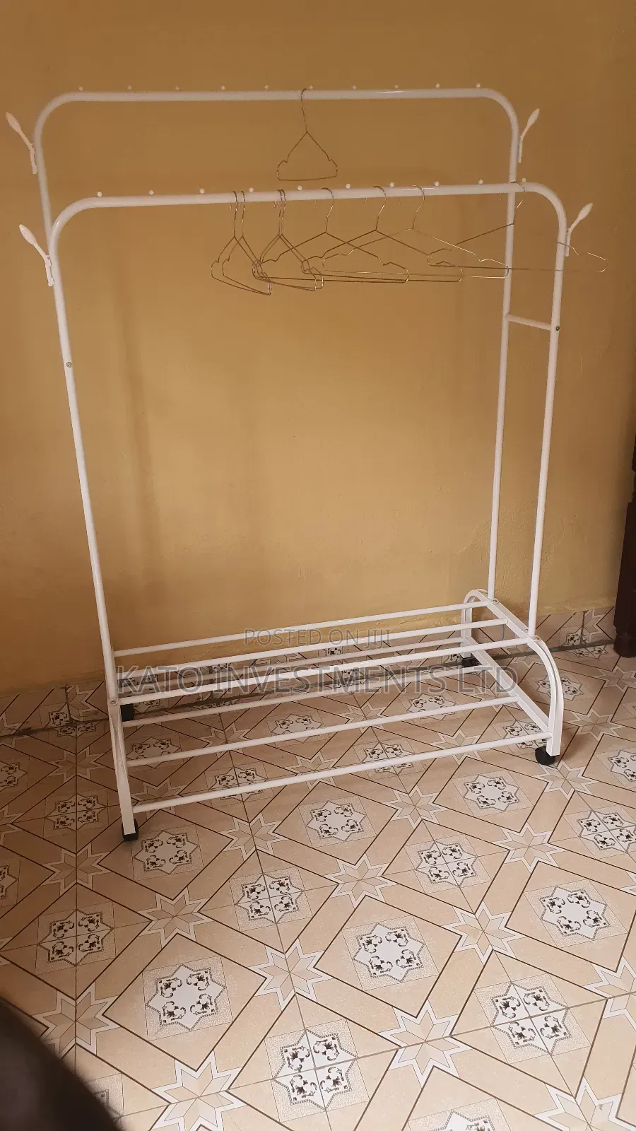Trolly Multifunctional Clothes And Shoe Hanger Rack