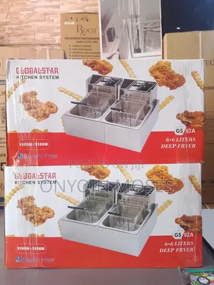 Globalstar Double Deep Fryer