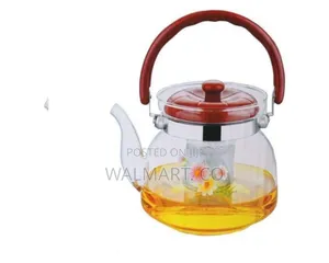 1.1 L Heat Resistant Glass Kettle Clear