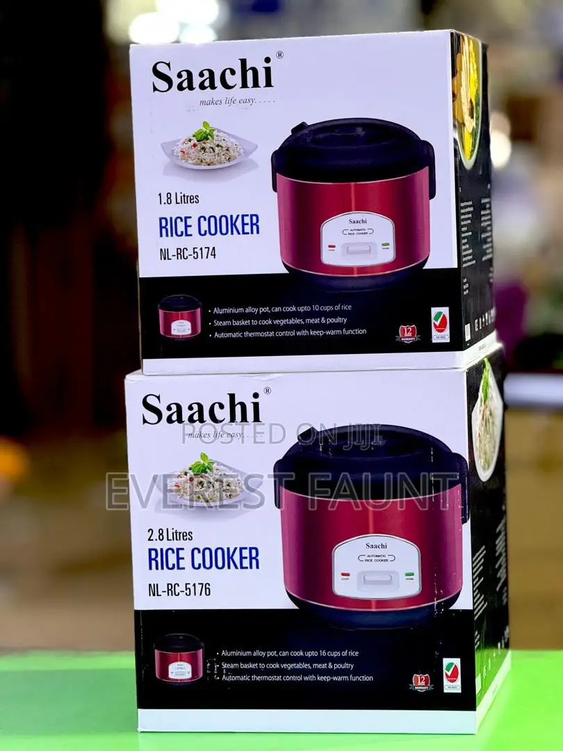 Saachi Rice Cooker 1.8 Liters
